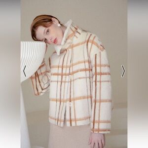 Rumi Wool Jacket - Plaid size S